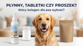 Kolagen dla psa — płynny, tabletki czy proszek? Porównanie form