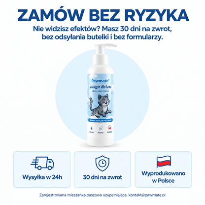 30 dni na zwrot, wysyłka w 24h, wyprodukowano w Polsce