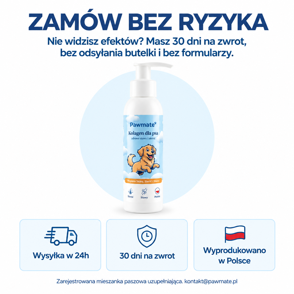 30 dni na zwrot, wysylka w 24h, wyprodukowano w Polsce
